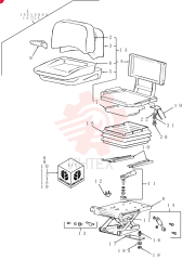 DRIVER SEAT E9NN400BB