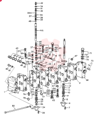 HYDRAULIC VALVE D6NNB637G