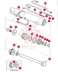 HYDRAULIC CYLINDER D8NNB580AA