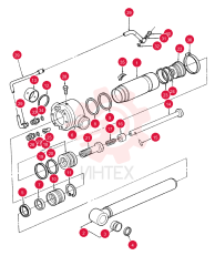 HYDRAULIC CYLINDER E6NNB579AA
