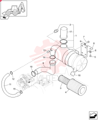 AIR CLEANER 87631611