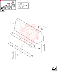 CUTTING EDGE,Weld on, 16 Holes, 200mm W x 2250mm L 85801034 (1)