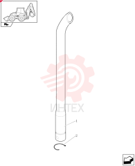 EXHAUST SYSTEM PIPE 87622674