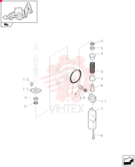 SEALING RING,0.139" Thk x 0.984" ID, -214, Cl 5, 75 Duro 9968495 (2)