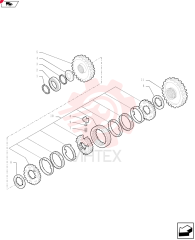 RING, LOCKING,36.5mm ID x 1.75mm Thk
