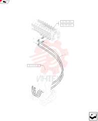 FLEXIBLE HOSE,12.7mm ID x 2600mm L