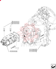 HYDRAULIC PUMP,40.26 CC 87743513 (2)