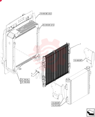 OIL COOLER 87441876 (1)