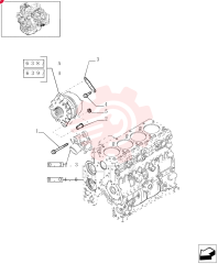 FLANGE BOLT,Hex, M10 x 1.5 x 120mm