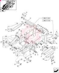 LOADER ARM 85825446