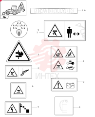 WARNING DECAL 85804324