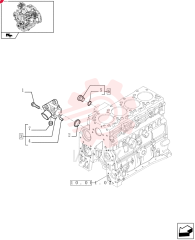 SCREW,Hex, M10 x 1.5 x 80