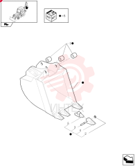 BUSHING,45.18mm ID x 61.01mm OD x 36mm L 83910634 (10)
