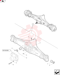 FRONT AXLE 84263658 (1)