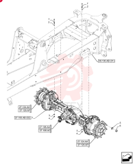 REAR AXLE 87692510 (1)