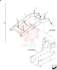 LIFT ARM 87673342