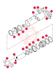 HYDRAULIC CYLINDER 9601284