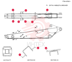 ARM, 1. 65M (NIBBLER & BREAKER) YT12B00091F2 (1)