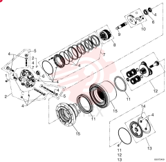 MOTOR-PUMP,50.9 CC 87588897 (2)