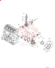 WATER PUMP SBA145017730