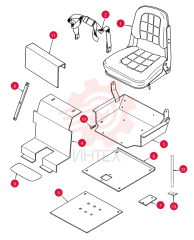 DRIVER SEAT TH955064