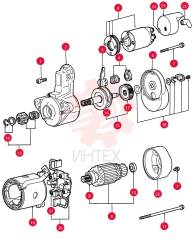 STARTER MOTOR SBA185086551