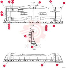 DOZER BLADE 76093770