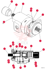 HYDROSTATIC PUMP,65.6 CC