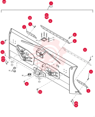 DOZER BLADE 84401757