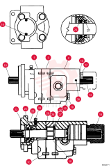 HYDRAULIC PUMP,9.01 CC