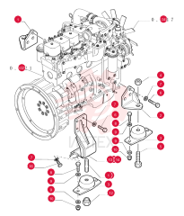 ENGINE MOUNT 76035648