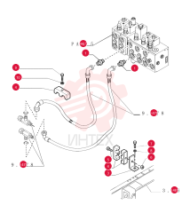 HYD CONNECTOR 76043754