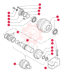 TRACK ROLLER 76046527