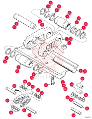 CRAWLER TRACK ASSY 86982095