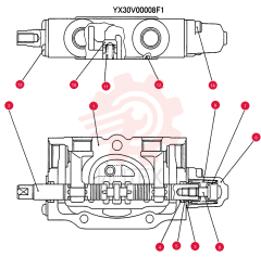VALVE SECTION YX30V00008F1