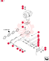 EXHAUST MANIFOLD VA3423221600