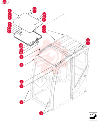 Схема (E135BSRLC) - CRAWLER EXCAVATOR ASN YH06-08001 LQ02C01303F1
