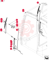 Схема (E135BSRLC) - CRAWLER EXCAVATOR ASN YH06-08001 YT53C00015F1