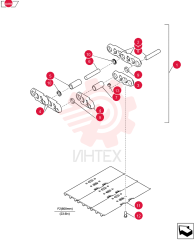 Схема (E135BSRLC) - CRAWLER EXCAVATOR ASN YH06-08001 YY60D00029F2