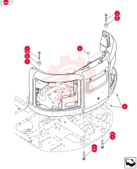 Схема (E135BSRLC) - CRAWLER EXCAVATOR ASN YH06-08001 YY60C00056F1
