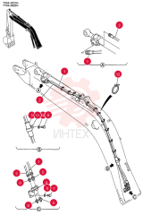 HYD LINES, BOOM 4.6M