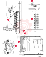 HARNESS ASSY, UPPER, FRAME (STD) YM13E0004F1