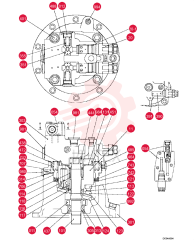 HYDRAULIC MOTOR YN15V00025F1 (2)