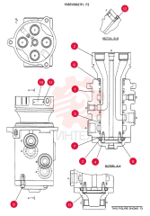 HYDRAULIC SWIVEL YN55V00037F1