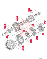ALTERNATOR,24V, 70A, W/ Pulley 4892318 (2)