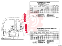 Decal, 500mm (Shoe Width) Standard