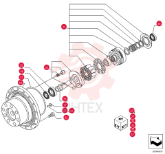 HYDRAULIC MOTOR YM15V00007F1 (2)