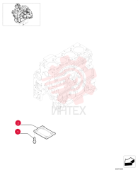 SCREW,Hex Flg, M10 x 1.5 x 25