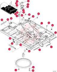 Upper Frame Assembly, Incls. Refs. 1A & 1B