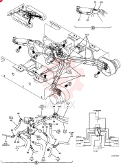 HYDRAULIC LINES, LOWER (PU02H00015F1) PU02H00015F1 (2)